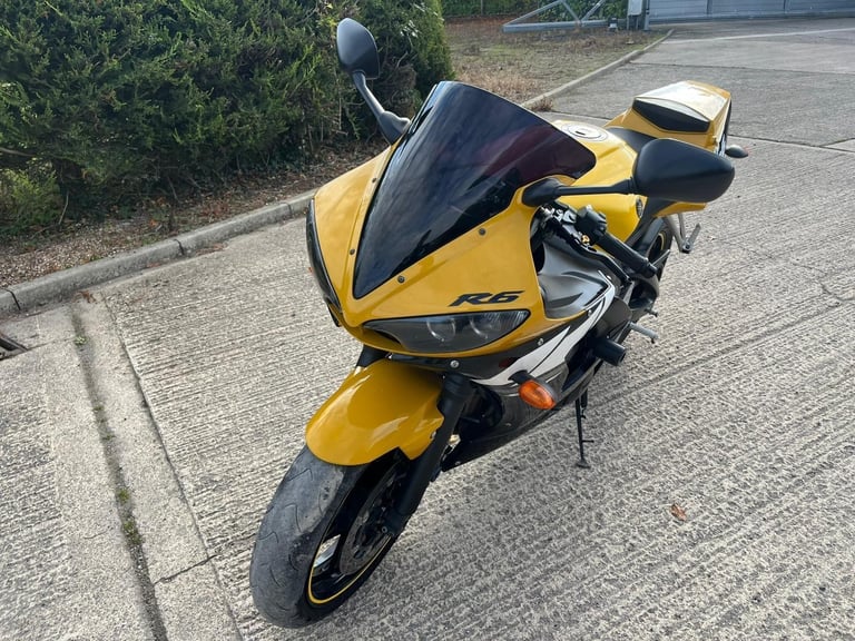 2003 03 YAMAHA YZF R6 SPECIAL LTD EDITION YELLOW YZFR6 SUPERSPORTS 600 SPORTS 