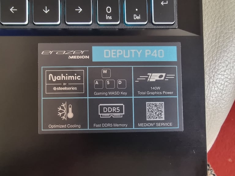 ERAZER i7 12700H, RTX 4060, 144Hz, High Spec Gaming Laptop.