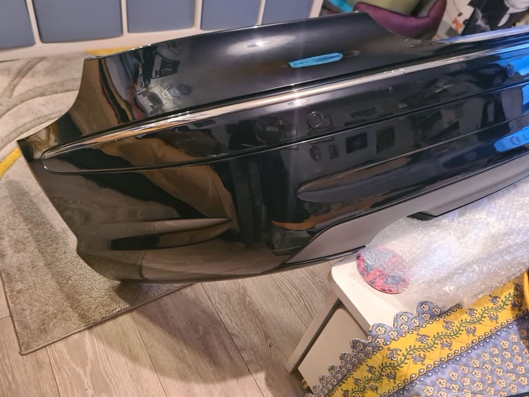 Dark blue rear bumper for mercedes clk