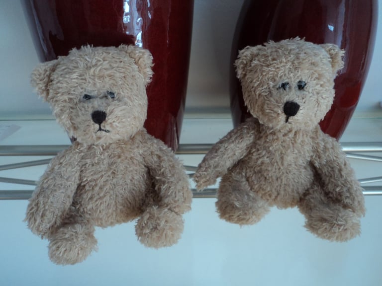 image for £2 each. New small soft beany teddy bears. 