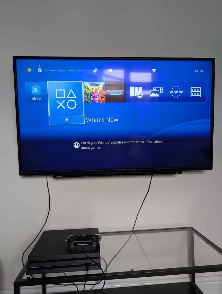 PS4 Pro with 3 Games