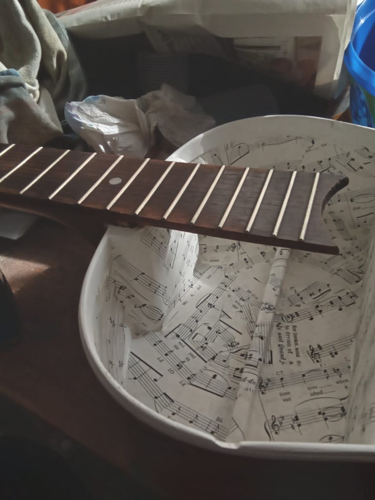 image for Unwanted, old or broken guitars and other instruments