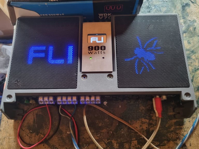 Subwoofer and amp 