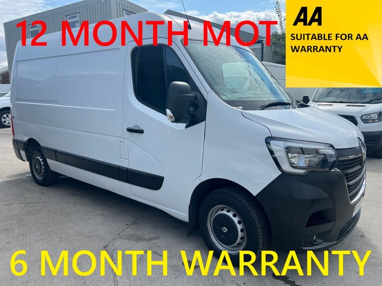 2020 Renault Master MM35dCi 135 Business Medium Roof Van PANEL VAN Diesel Manual