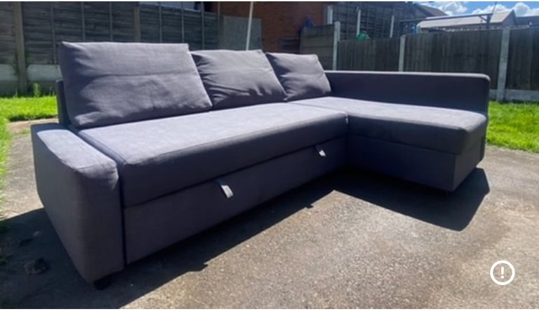 Grey IKEA FRIHETEN Corner Sofa Bed FREE DELIVERY AVAILABLE MCR