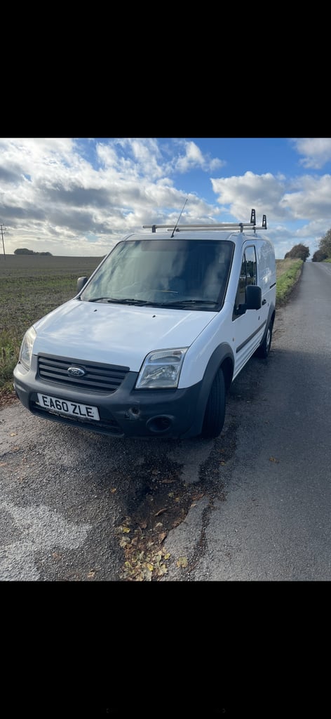 FORD TRANSIT CONNECT, Panel Van 2010 inc Rack, Manual, 1753 (cc)