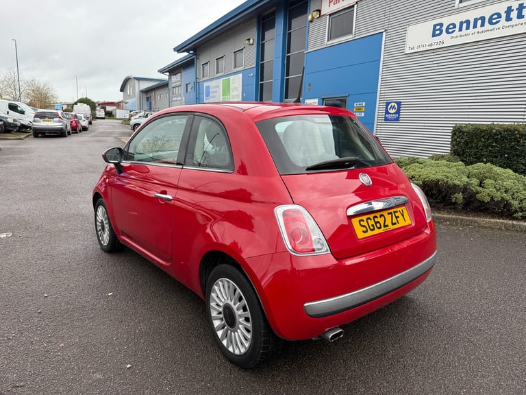 2012 Fiat 500 1.2 Lounge Hatchback 3dr Petrol Manual Euro 4 (69 bhp) Petrol