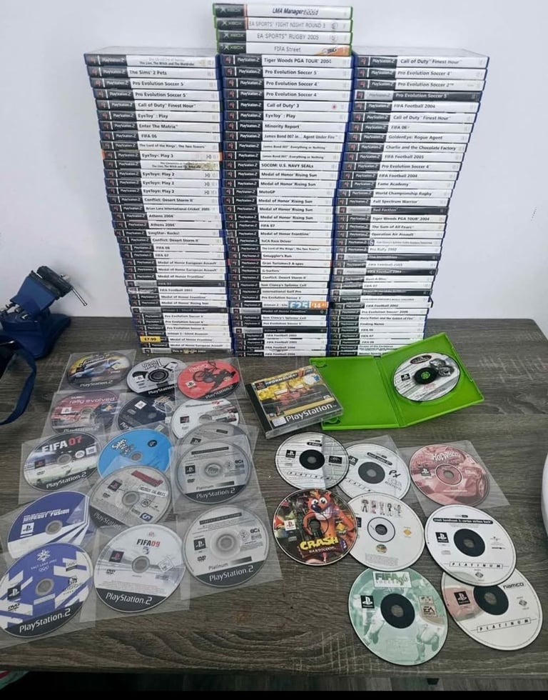 Huge Game Bundle -PS2-PS1-XBOX (PRICE REDUCED)