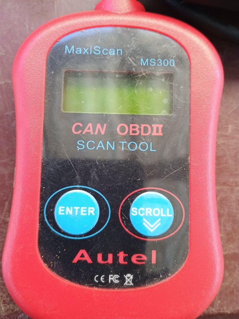 OBD11 Code Reader with manual