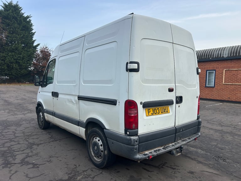 2003 Vauxhall movano 2.2dti mot may 2026