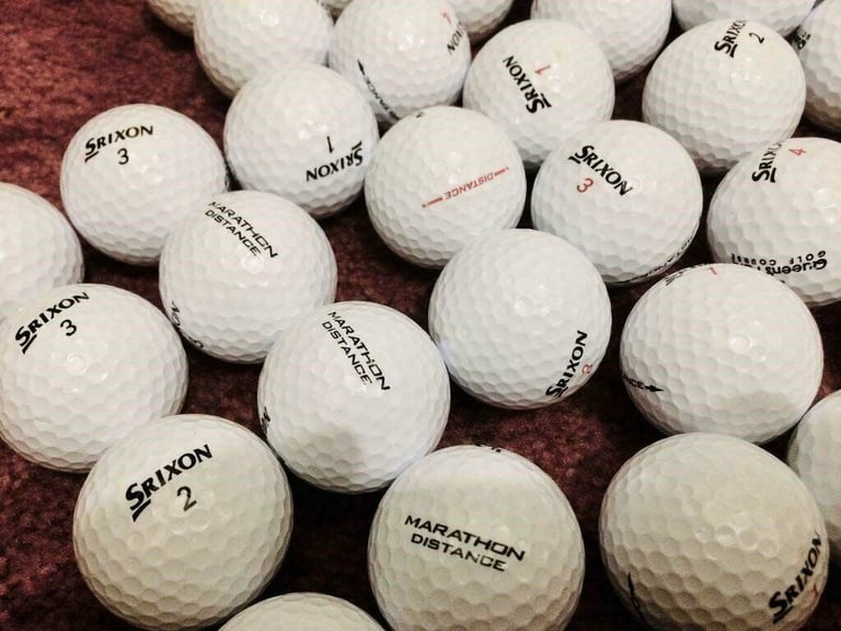 STILL AVAILABLE - Srixon Distance, Marathon Distance and Marathon Soft Balls - 3 Balls For £1