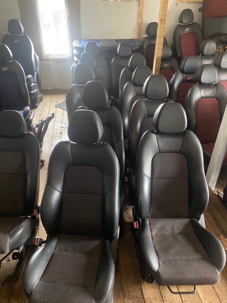 Ford Fiesta Mk6 ST & Zetec S interiors Seats 