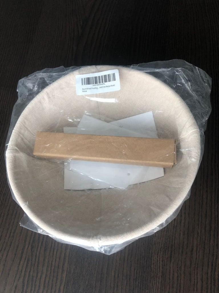 image for 85x Job Lot Wholesale Resale 10" Rattan Bread Proofing Basket Set Banneton Round