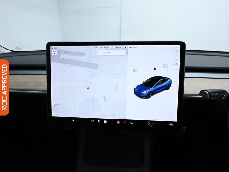 2021 Tesla Model 3 Standard Range Plus Saloon 4dr Electric Auto RWD (241 bhp) Saloon Automatic