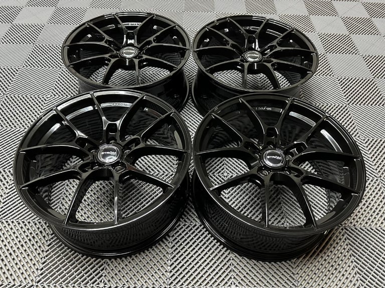 18 19" Strom F1 Alloy wheels Ford Focus Mondeo Connect Van Volvo Jaguar XE XF 5x108