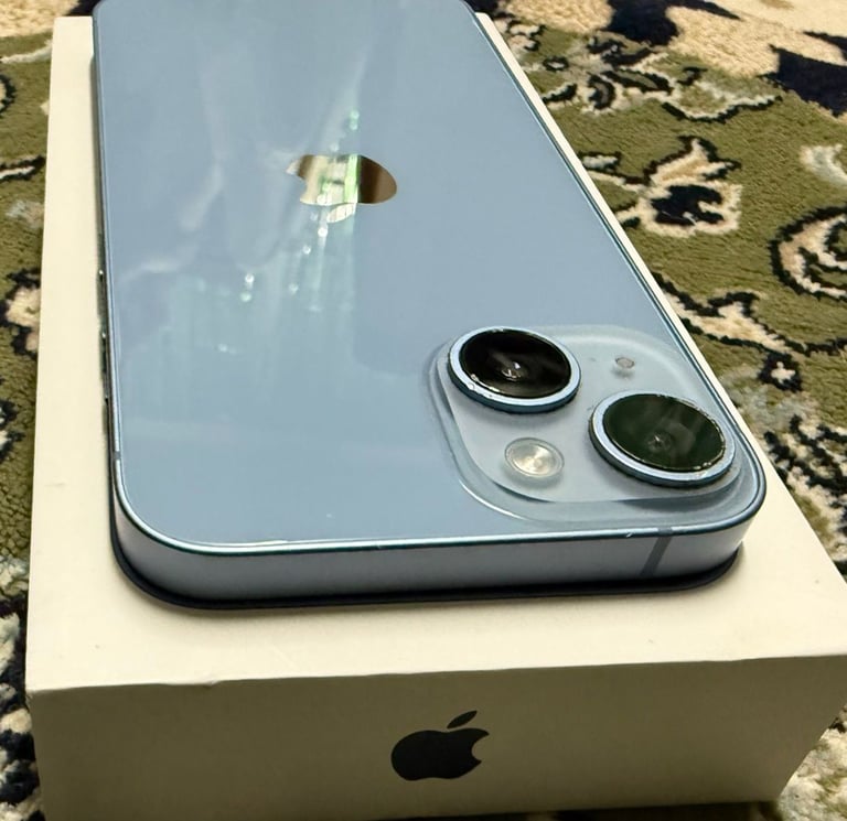 Apple iPhone 14 128 Gb Blue Unlocked Good Condition 