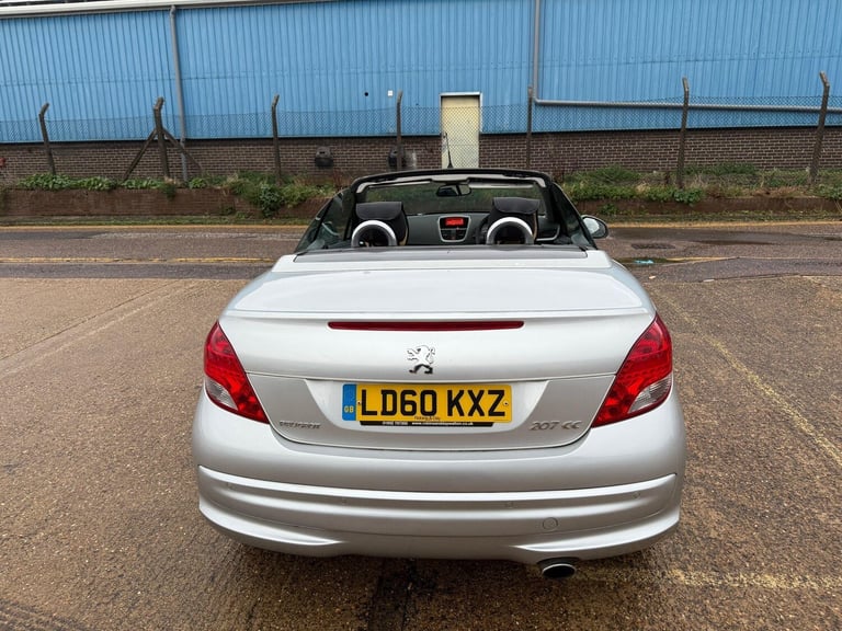  Peugeot 207 CC 1.6 VTi GT Tiptronic Euro 5 2dr Petrol Automatic