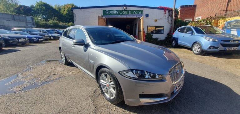 2014 64 JAGUAR XF 2.2D 200 LUXURY AUTO ESTATE NEW CHAIN MOT 10/26 MINT PX SWAPS