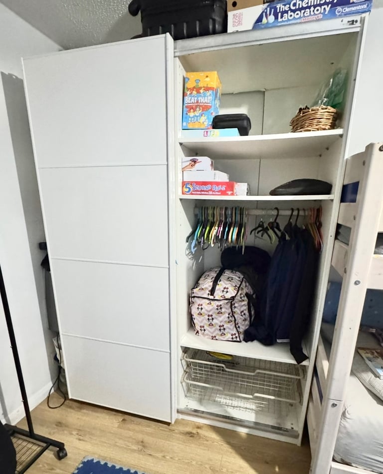 IKEA PAX sliding wardrobe white 