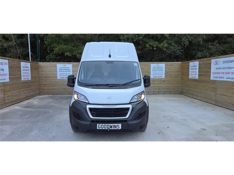 2023 PEUGEOT BOXER PROFESSIONAL PREM+ 435 L4 H2 2.2TD DAMAGED REPAIRABLE SALVAGE