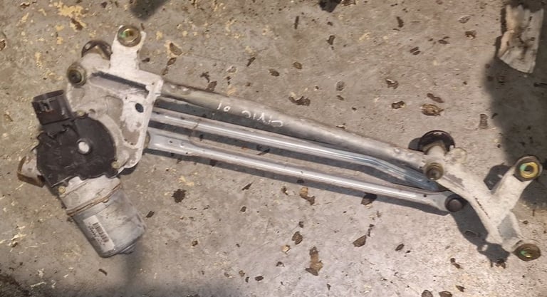 image for Honda Civic Front Wiper Motor And Linkage 2007