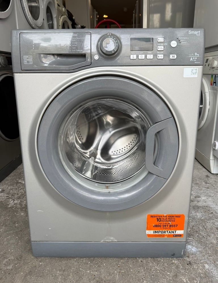image for 9kg hotpoint Washing Machine With Free Delivery N Warranty 
