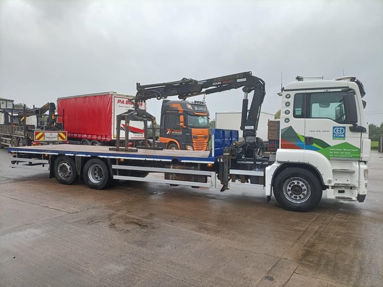 2012 Man Truck & Atlas crane 6x2 Rear Lift Other