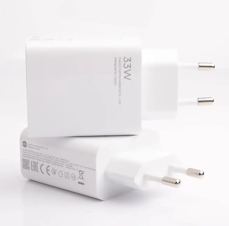 Original Xiaomi Turbo Charger 33WFast Power SupplyUSB European Plug+Type C Cable