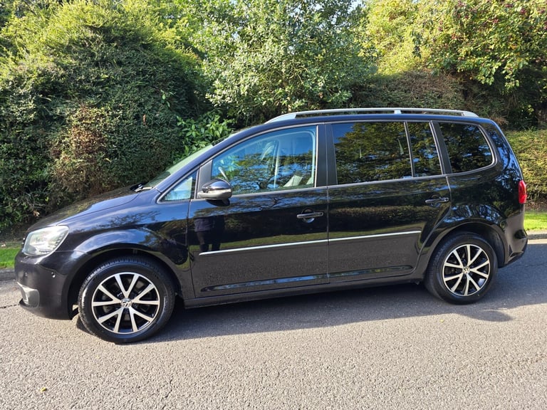 VOLKSWAGEN TOURAN 1.4 TSI SE - AUTOMATIC - 7 SEATER - 5 DOOR - 2013 - BLACK
