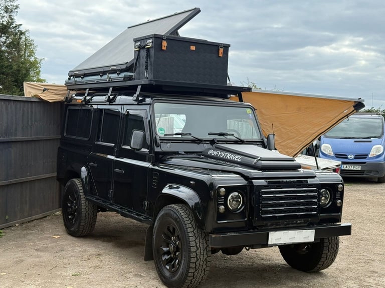 2007 Land Rover Defender 3.0 D200 110 5dr Auto 110 DEFENDER CAMPER + LEFT HAND DRIVE 4x4 Diesel M...