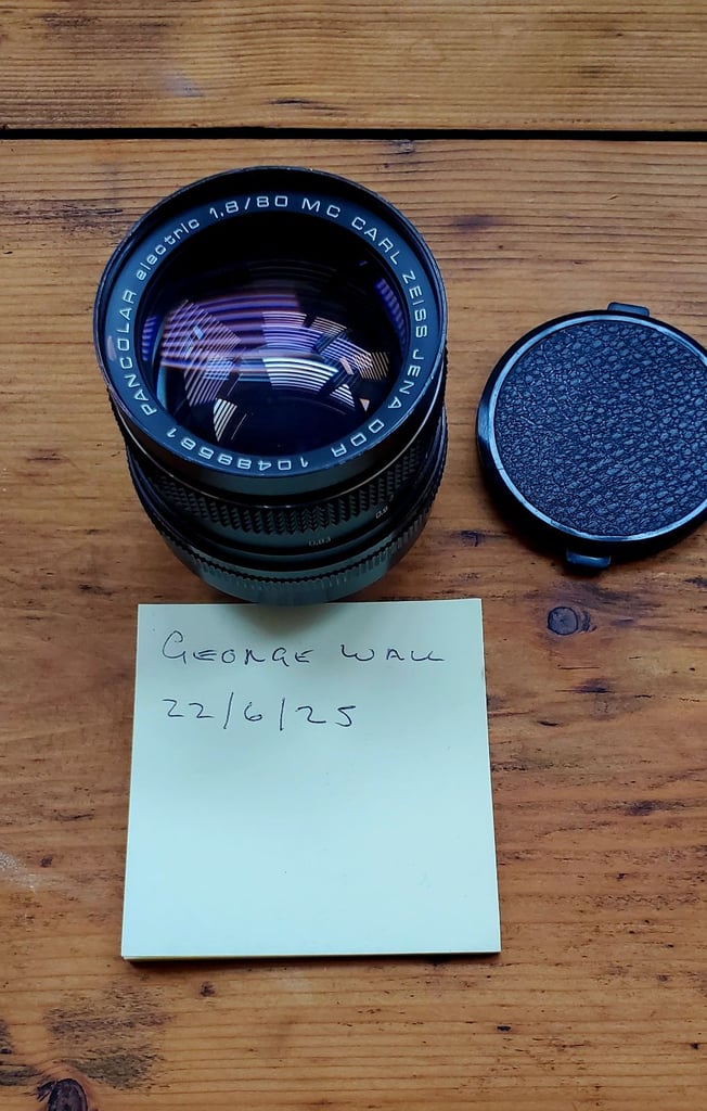 CARL ZEISS 80mm F1.8 PANCOLOR LENS FOR SALE