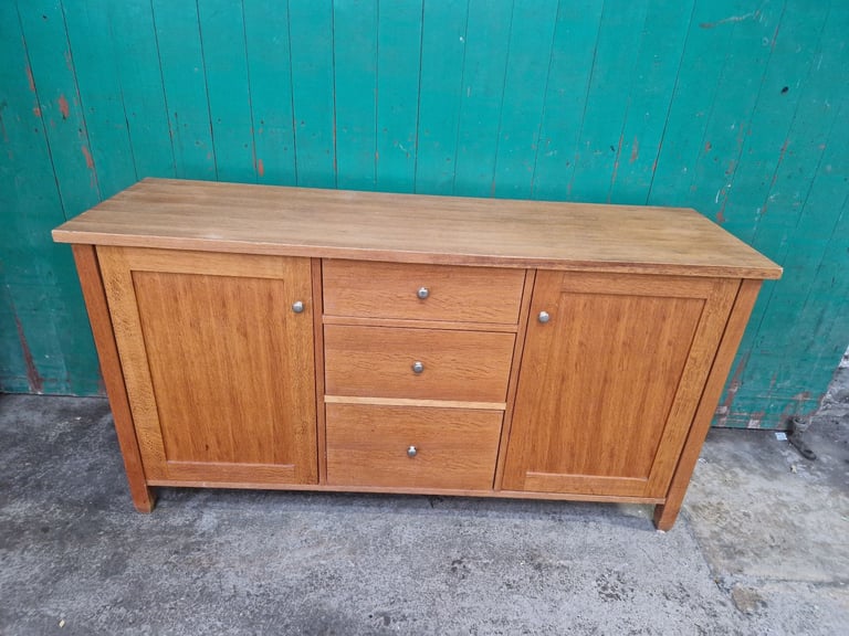 image for Next oak veneer sideboard 