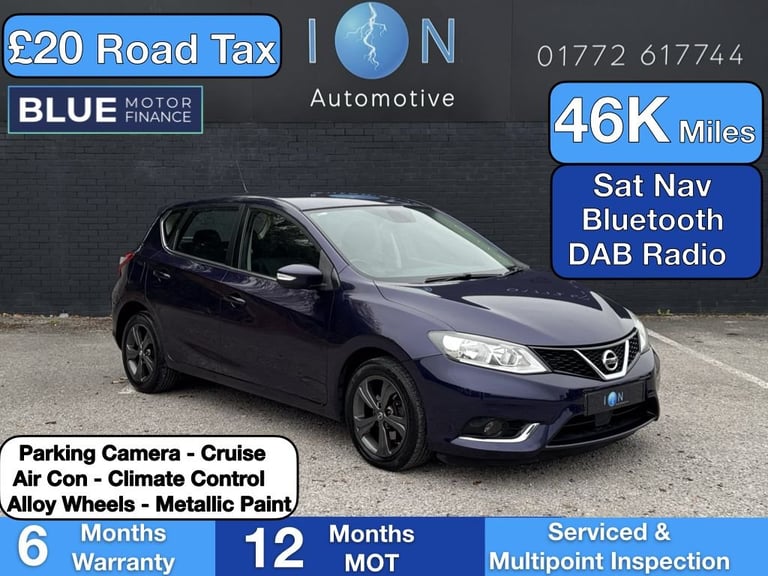 2016 Nissan Pulsar 1.5 dCi Acenta 5dr HATCHBACK DIESEL Manual