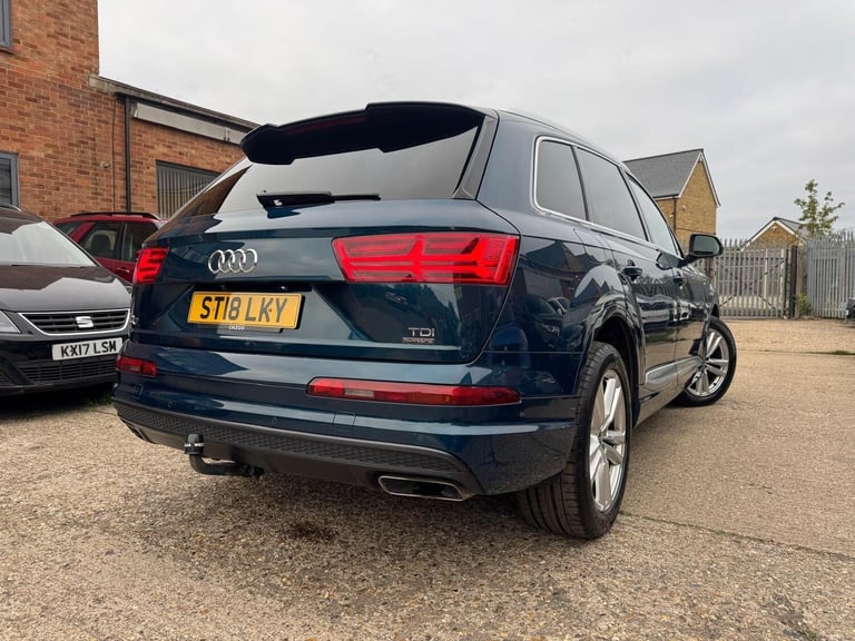 2018 Audi Q7 3.0 TDI V6 S line Tiptronic quattro Euro 6 (s/s) 5dr ESTATE Diesel Automatic