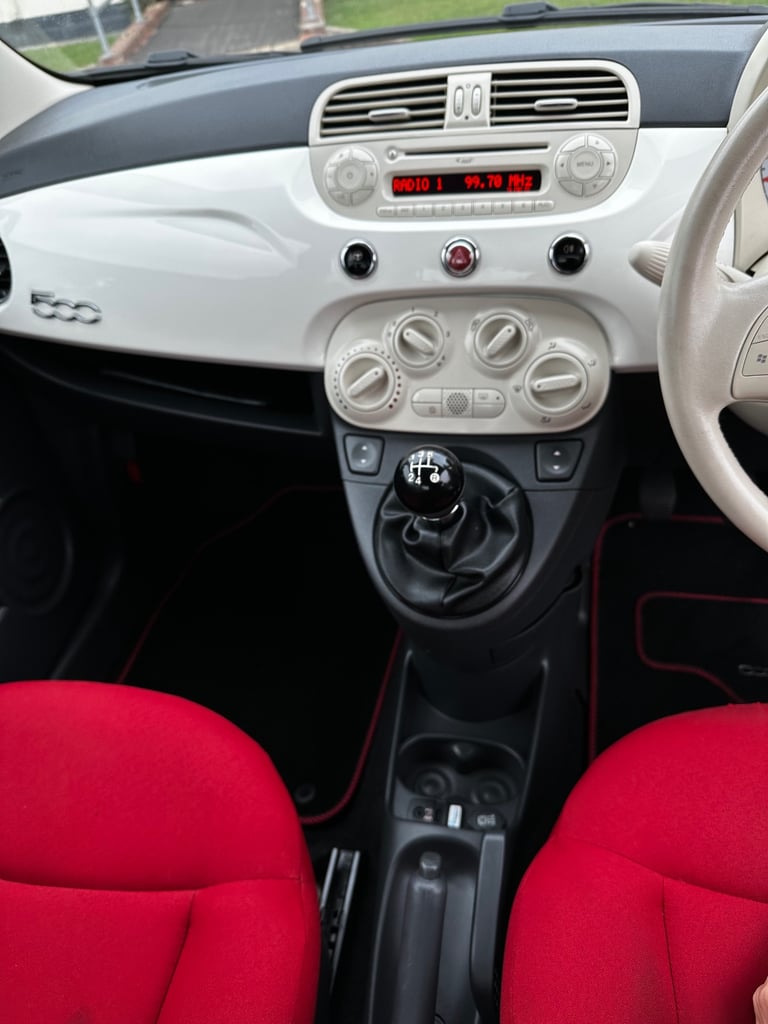 2013 Fiat, 500, POP  Hatchback, Manual, 1242 (cc), Petrol 3 doors Low Mileage 