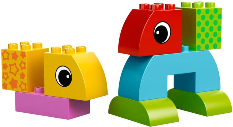 AS NEW - Lego Duplo 10554 set Toddler Build and Pull Along - boxed - 15 pieces - Age 18mths+