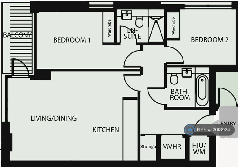 2 bedroom flat in Camberwell Passage, London, SE5 (2 bed) (#2613924)