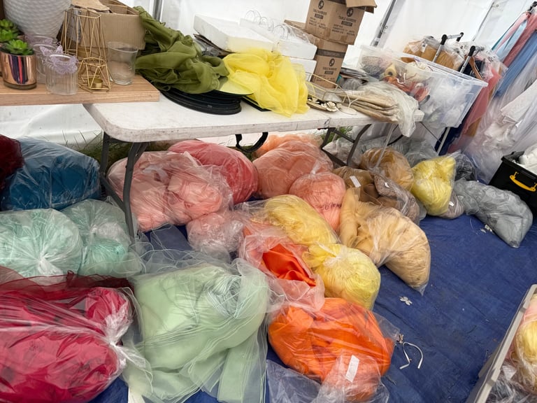 Wedding event decorations job lot new business 