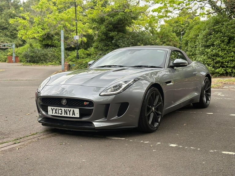 2013 Jaguar F-Type 3.0 Supercharged V6 S 2dr Auto CONVERTIBLE PETROL Automatic