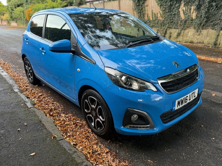 2016 Peugeot 108 1.2 PureTech Allure 5dr HATCHBACK Petrol Manual