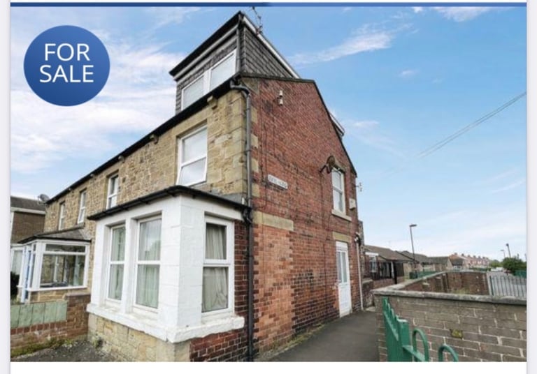 One Bedroom end of terrace house for sale