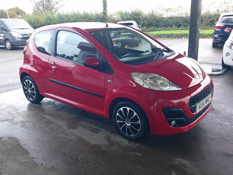 2014 Peugeot 107 1.0 Active 3dr HATCHBACK Petrol Manual