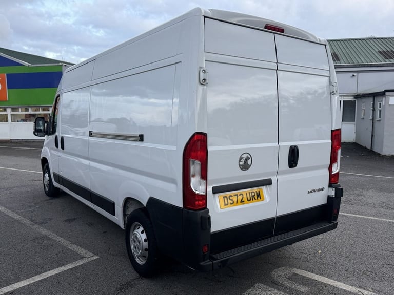 2022 Vauxhall Movano 2.2 Turbo D 140ps H2 Van Prime PANEL VAN DIESEL Manual
