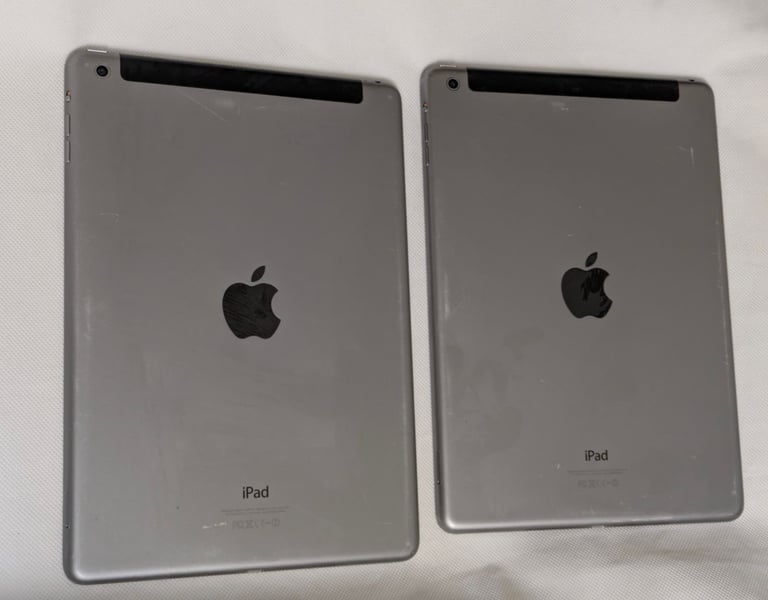 iPad Air 1st Gen £30 each – 16GB – WiFi + SIM – for work, kids, business, or personal use