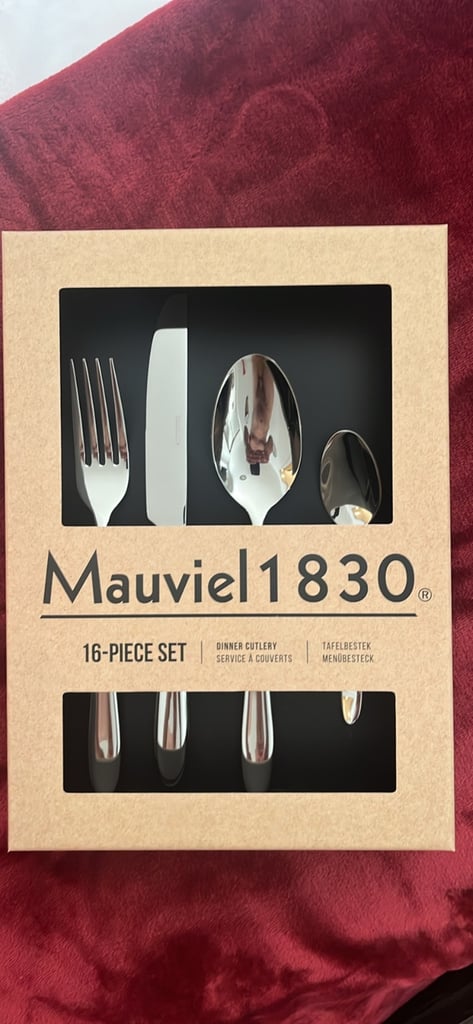 image for Mauviel 1830 cutlery set