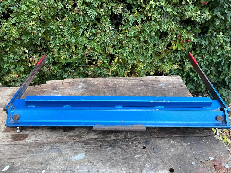 Manual metal bending machine 120° angle bender manual folding machine