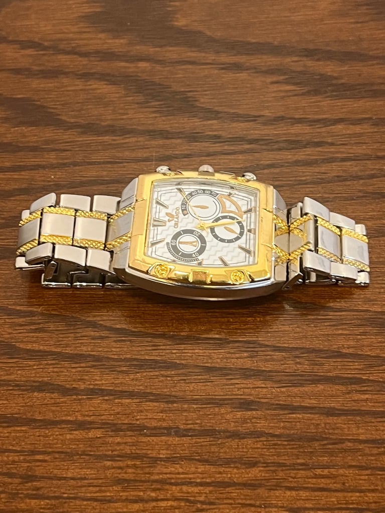 Gold and Silver Coloured Orlando Wristwatch