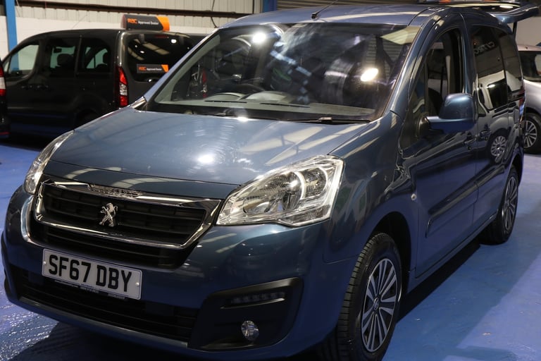 Peugeot Partner Petrol Wheelchair Accessible Vehicle Mobility WAV Ramp Winch