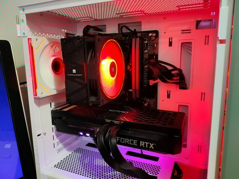 Gaming PC Ryzen 5 8400F, DDR5 32gb, Nvidia RTX 3070 Ti, 1tb NVMe, 800w