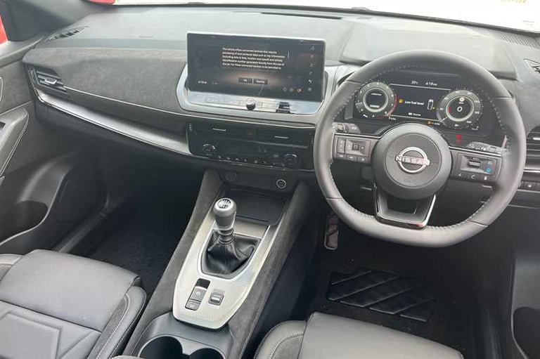 2025 Nissan Qashqai 1.3 DIG-T MH N-DESIGN 5DR Hatchback Petrol Manual